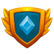 BetMatch Treueprogramm: Symbol für die Level im Spielerkonto